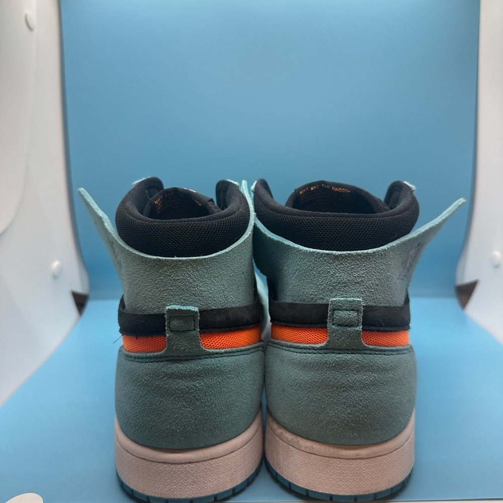 Jordan 1 Zoom CMFT2 Bleached Aqua Bright Citrus - Picture 4 of 5